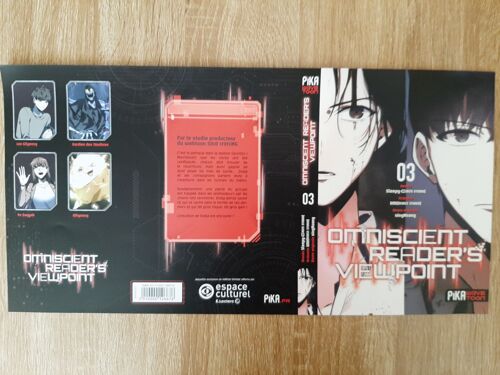 Jaquette Exclusive Du Manga "Omniscient Reader's Viewpoint T03 ", Pika