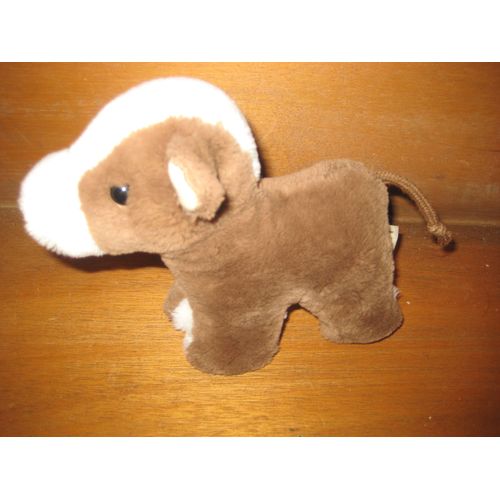 Peluche Doudou Poney Minouche 17 Cm