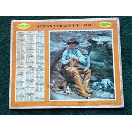 ANCIEN CALENDRIER 1968 Almanach Des Postes Telegraphes Meurthe-Et-Moselle 54 EUR 5,00 - FR