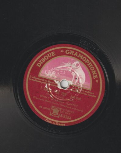 78 Rpm - Benny Goodman Trio I Know Thar You Know Benny Goodman Quintet I Cried For You Quintet Gramophone 8284 1946