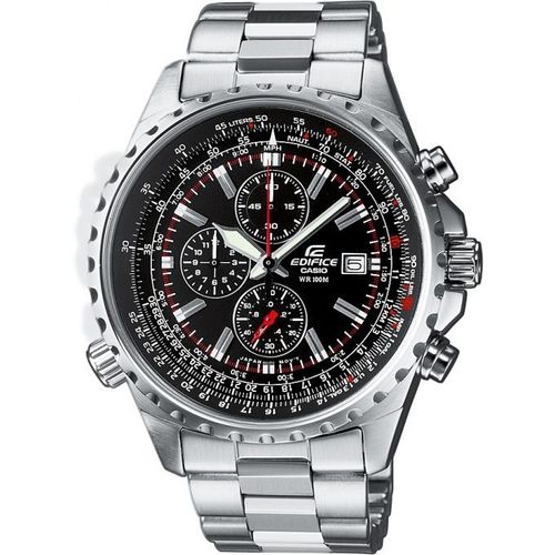 Casio Montre Argent Chronographe Hommes Edifice Ef-527d-1avef