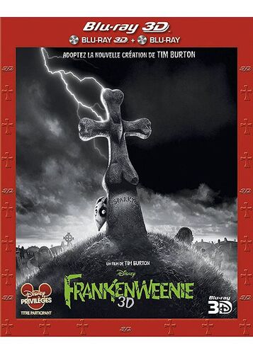 Frankenweenie - Blu-Ray 3d + Blu-Ray 2d