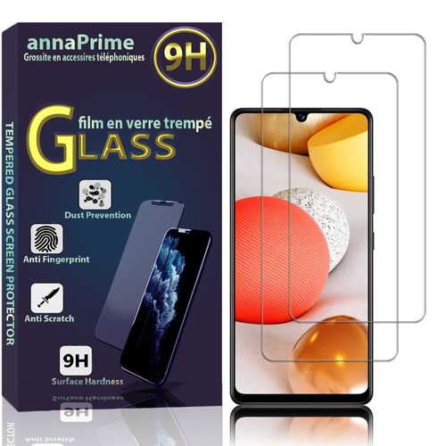 Lot / Pack de 2 Films Verre Trempé Pour Samsung Galaxy A42 5G 6.6" protection d'écran