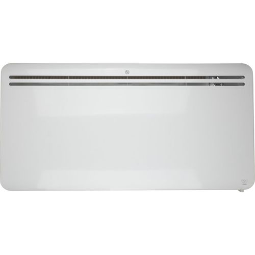 Chauffage connecté Wifi inertie sèche fonte - blanc - 2000W - Voltman