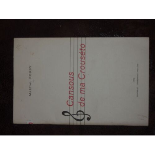 Cansous De Ma Crouséto