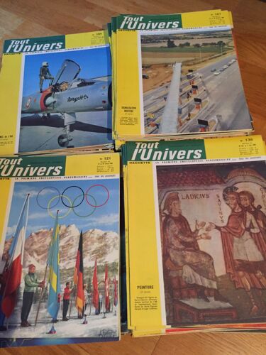 Lot De Revues Tout L'univers 70 Numeros En Bon Etat