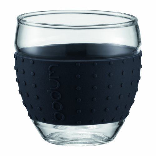 Bodum 11165-01 Pavina Set 2 Verres 0,1 L Noir