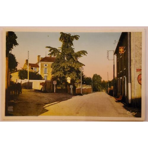 Carte Postale Ancienne Ref 69, Deux Sèvres 79, Champdeniers, La Croix Blanche
