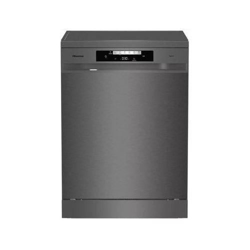 Hisense - Lave-vaisselle 60cm 14 couverts 46db noir HS642D90B