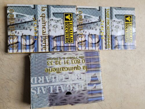 Quincaillerie Industrielle Legallais Bouchard. Catalogue Général De L'an 2000.