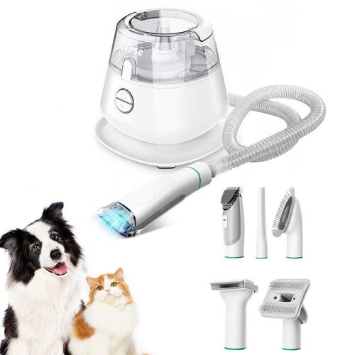 Tondeuse Pour Chien Et Chat Inse P20 5 En 1, Aspirateur, Tondeuse À Poils D'animaux, Faible Bruit, Tondeuse À Poils D'animaux, Avec 5 Outils D'entretien Éprouvés