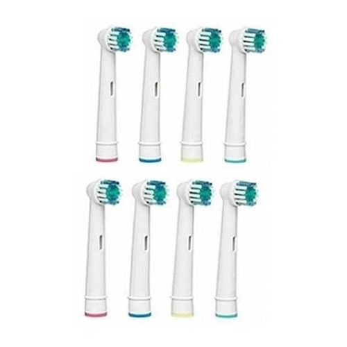 8 Têtes Brossette Brossettes compatibles pour brosse à dents électrique Braun Oral B OralB