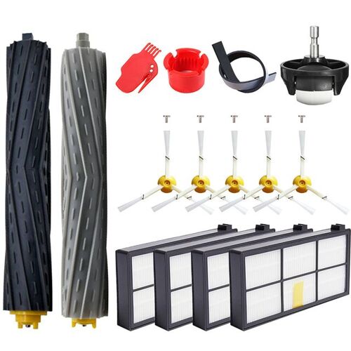 Kit de brosses latérales à rouleaux pour iRobot Roomba 800 Series, 860, 870, 880, 890, accessoires de remplacement pour aspirateur