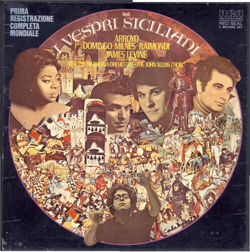 I Vespri Siciliani (Les Vêpres Siciliennes) (Rca  Arl0370 - 1 / 0370 - 4)