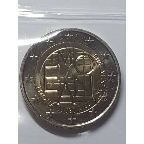 2 Euros Commémorative Neuve Slovénie 2015