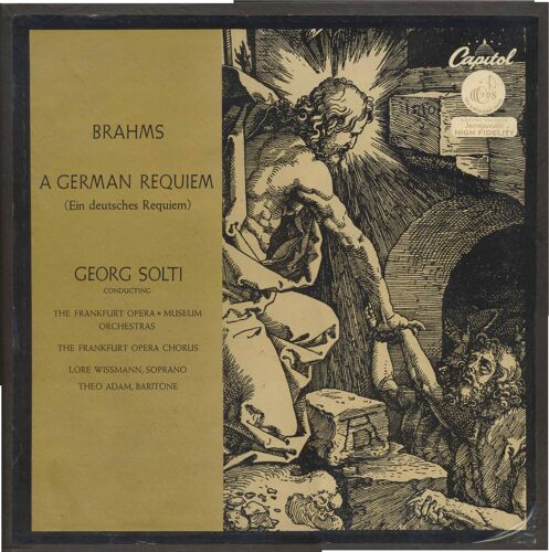 A German Requiem (Ein Deutsches Requiem ; Un Requiem Allemand) (Capitol Pbr 8300)