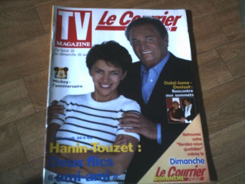 Tv Le Courrier Picard Ute Lemper 1/4p / Mourousi 1/4p/ Roger Hanin & Corinne Touzet 1.5p/ Le Dalaï Lama 1p/ Bon Anniversaire Mickey 1/2p/ Articles Photos Michele Laroque ; Les Leux De L'amour  16557