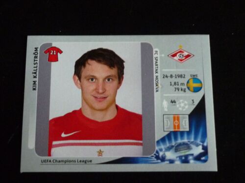 Image N°488 Panini Foot Campions League 2012 2013 - Kim Källström -Spartak Moscou-