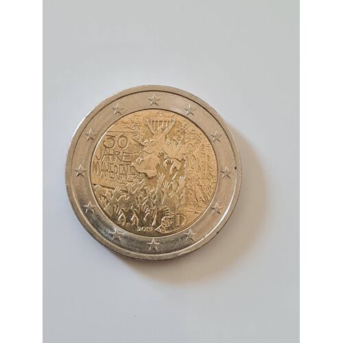Piece Commemorative De 2euro Fauter La Chute Du Murs De Berlin 2019 Allemande