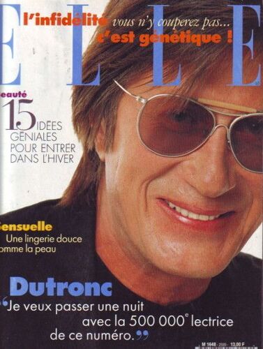 Kevin Costner 1/2p/ Michelle Pfeiffer 3p/ Maïa Plissetskaïa Danse 2p/ Jacques Dutronc 6p/ Kristin Scott Thomas 4p/ Nadja Auermann 2p/ Nadia Vassilieva 8p/  2599