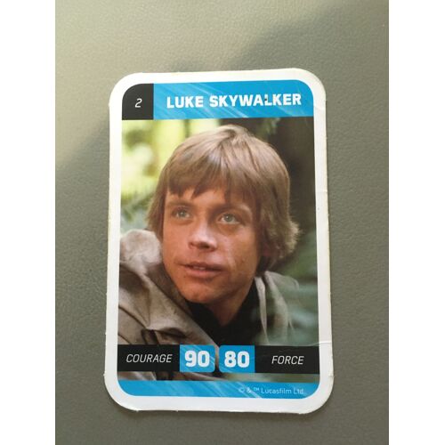 Carte Starwars Leclerc Luke Skywalker N°2