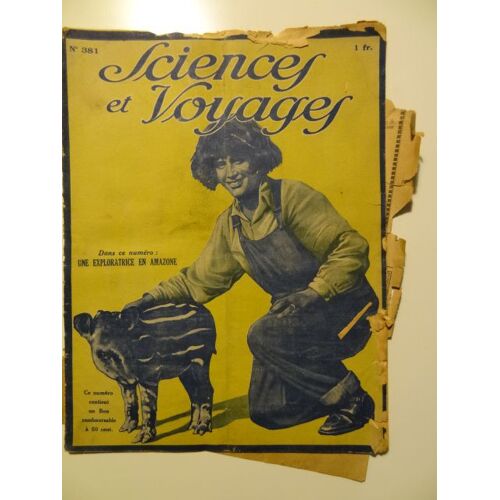 Sciences Et Voyages N°381 - La Tornade Sacrilège Par L. Morvers.