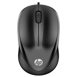HP 1000 - Souris - droitiers et gauchers - filaire - USB - noir - pour Pavilion 24, 27, 32, 590, 595, TP01