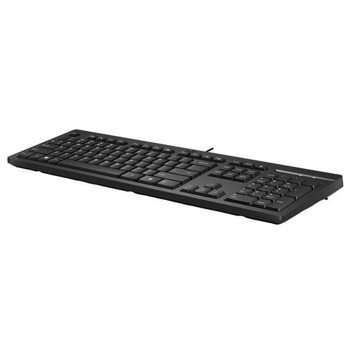 HP 125 G2 - Clavier - 100% - full size - USB - Français - noir