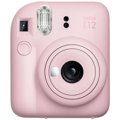 Fujifilm Instax Mini 12 - Instantané - objectif : 60 mm - instax mini rose fleuri