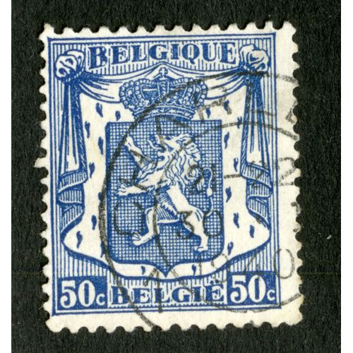 Timbre Oblitéré Belgique , Belgie, 50 C