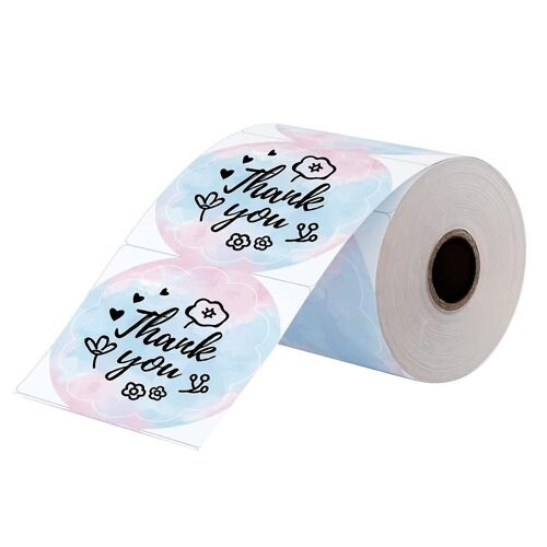 Expédition Étiquette Imprimante Étiquette Autocollant Rond Étiquette Carré Étiquette Diy Logo Design 2x2 Starrysky Rond -