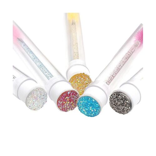 30pcs Brosse À Cils Tube Mascara Wands Remplaçable Poussière Eye Lash Sourcils Brush Tube Pour Eyela