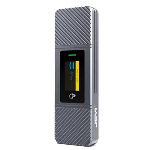 M2 Nvme/sata Dual Protocol Box Enclosure Aluminum External Reader I9x
