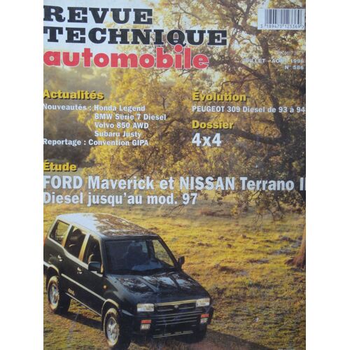 Revue Technique Automobile Ford Maverick Et Nissan Terrano Ii Diesel 2.7  Jusqu'au Modèle 1997