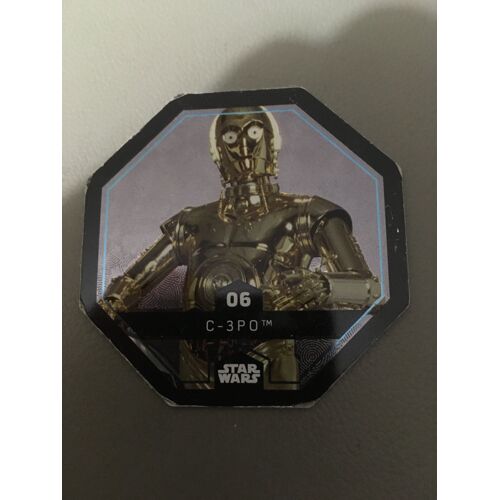 Jeton Star Wars Leclerc N°06 C-3po