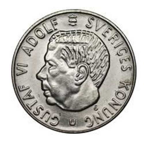 Pièce 1 Couronne Suède - 1971