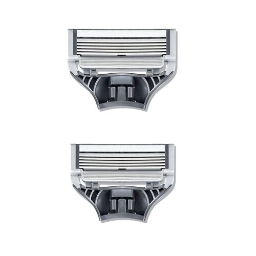 2pcs Rasoir Blade Têtes pour Harrys Têtes Hommes Rasoir Remplacement des têtes Lames manuelles
