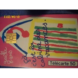 Teecarte Collection D'enfants Cabine N°1 Gaelle 6 Ans
