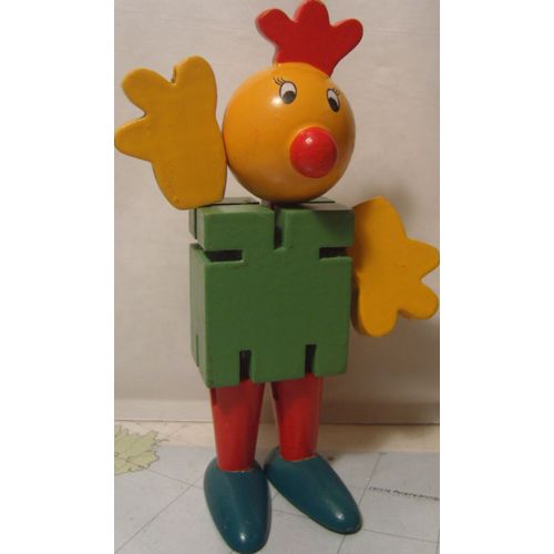 Poule En Bois Articulée
