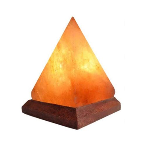 Lampe De Sel En Cristal De L'himalaya Usb Led Pyramide Lampe En Cristal De Sel Lampe Décorative En Cristal Lampe D¿Atmosphère Lampe D¿Atmosphère
