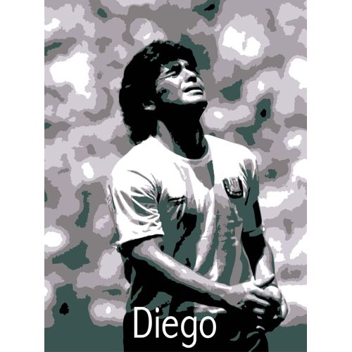 Affiche Maradona