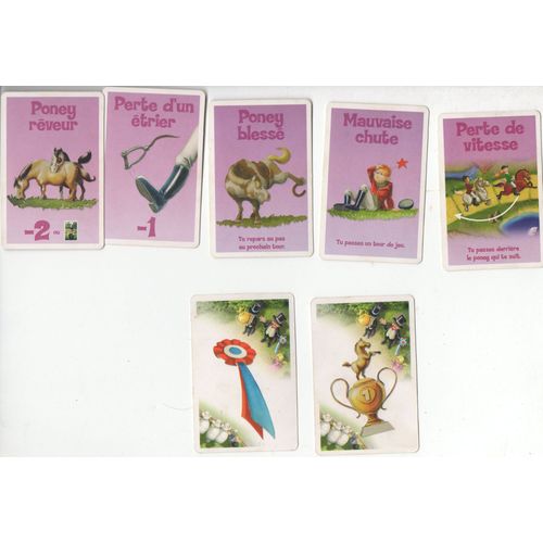 Carte À L'unité Pour Jeu Poney Club