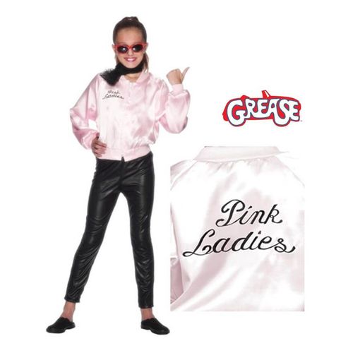 Veste Pink Ladies Grease Inscription Brodée Filles Plusieurs Tailles