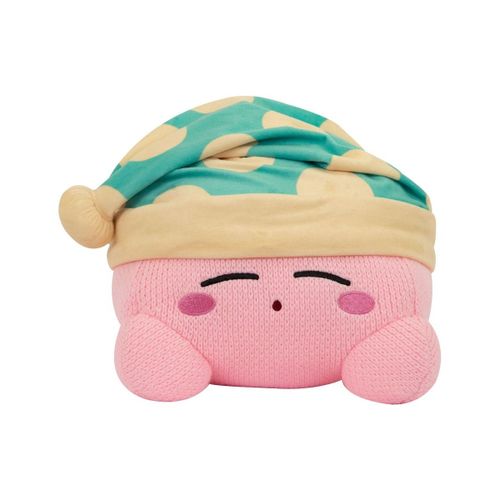 Kirby - Peluche Kirby Nuiguru-Knit Sleeping Mega 25 Cm