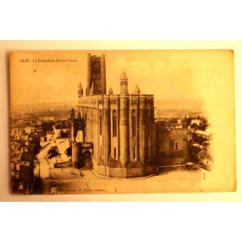 Carte Postale Ancienne Tarn 81 Albi La Cathedrale Sainte Cecile