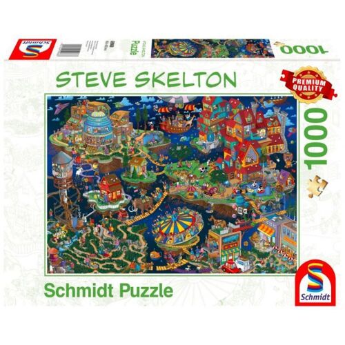 Puzzles Monde En Folie, 1000 Pcs