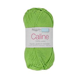 Pelote De Coton Caline - Trimits : Coton Mercerisé 100% Pour Des Créations Douces Et Brillantes - Ppsc 132 Vert