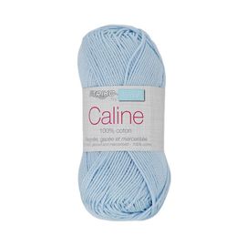 Pelote De Coton Caline - Trimits : Coton Mercerisé 100% Pour Des Créations Douces Et Brillantes - Ppsc 140 Bleu