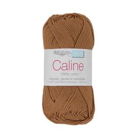 Pelote De Coton Caline - Trimits : Coton Mercerisé 100% Pour Des Créations Douces Et Brillantes - Ppsc 160 Marron