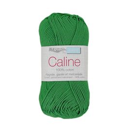 Pelote De Coton Caline - Trimits : Coton Mercerisé 100% Pour Des Créations Douces Et Brillantes - Ppsc 136 Vert